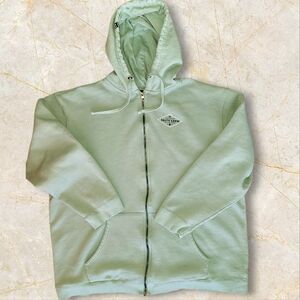 NEW Salty Crew Mint Green Full Zip Logo Hoodie Sweatshirt Fleece Men’s Size XXL